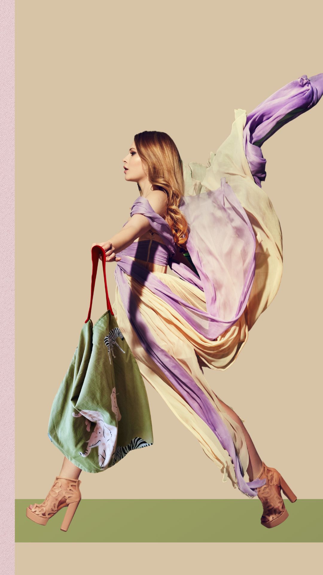 Tote “Aventura Safari” Vintage - Imagen 2