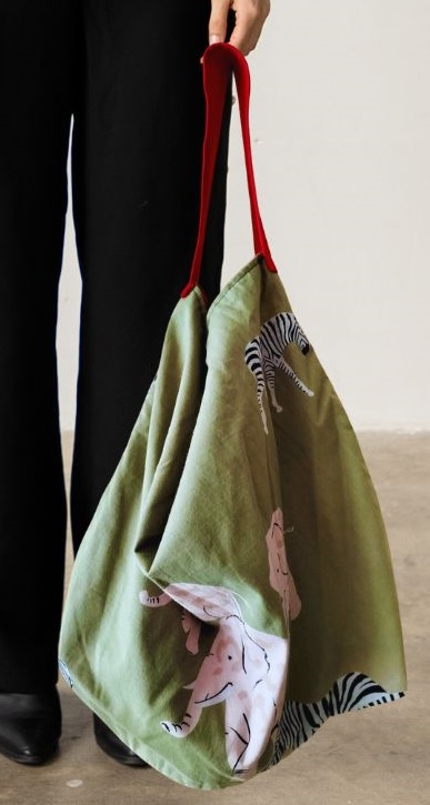 Tote “Aventura Safari” Vintage - Imagen 3